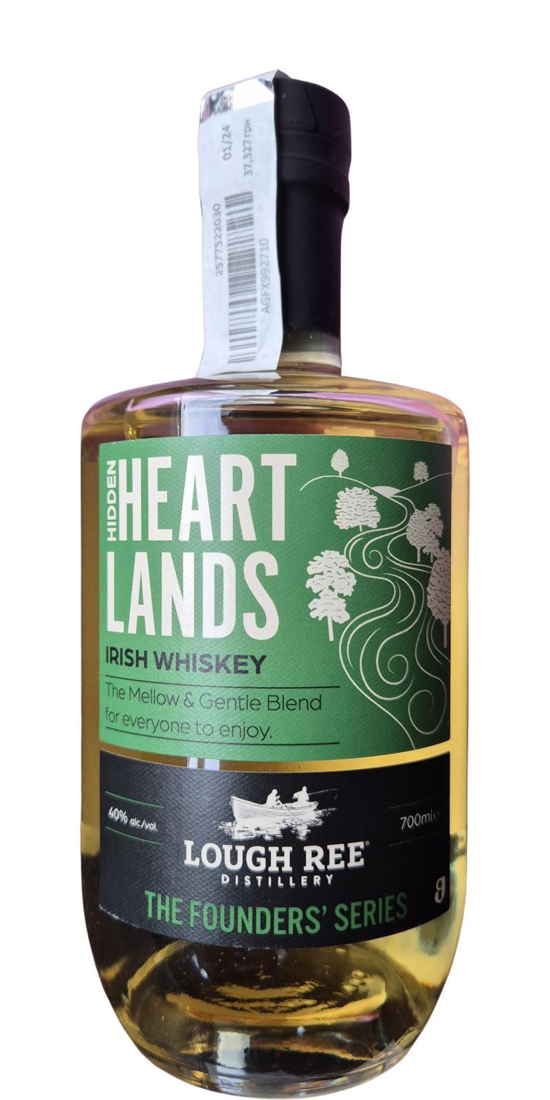 Hidden Heartlands Irish Whiskey  The Founder's series