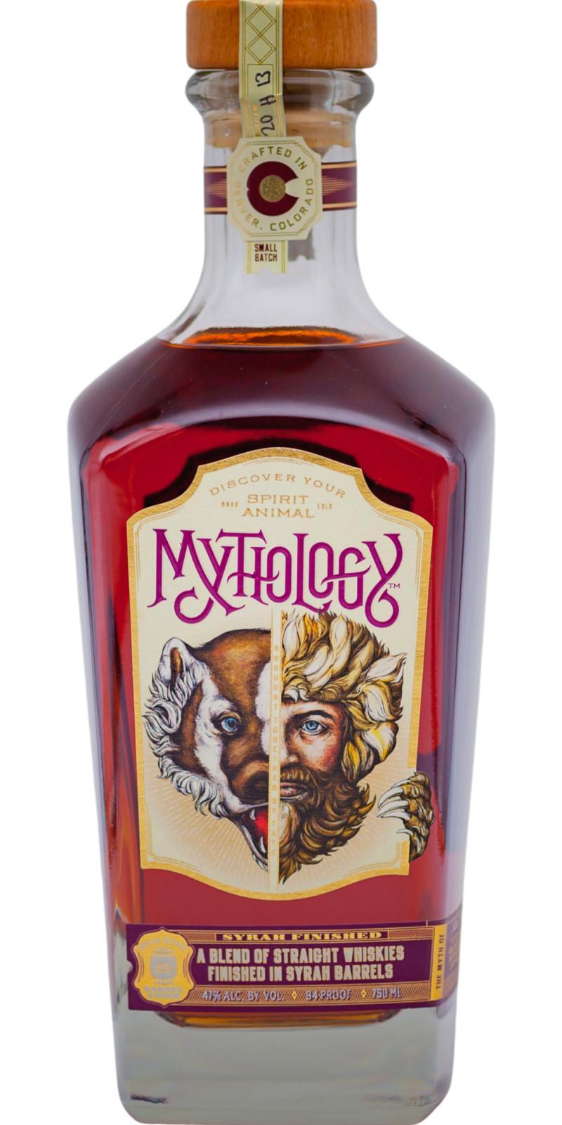 Mythology Syrah Finished Whiskey  Small Batch