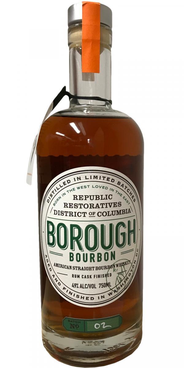 Borough Bourbon  American Straight Bourbon Whiskey