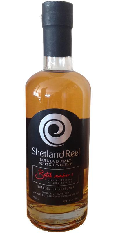 Shetland Reel Blended Malt Scotch Whisky  Batch No. 1