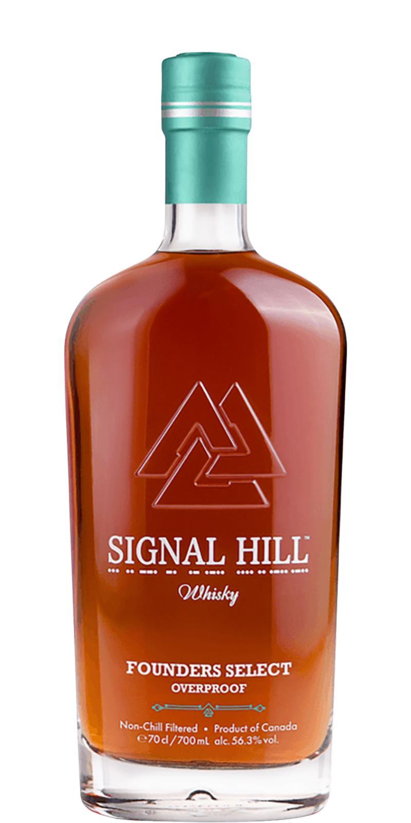 Signal Hill Founders Select  Overproof