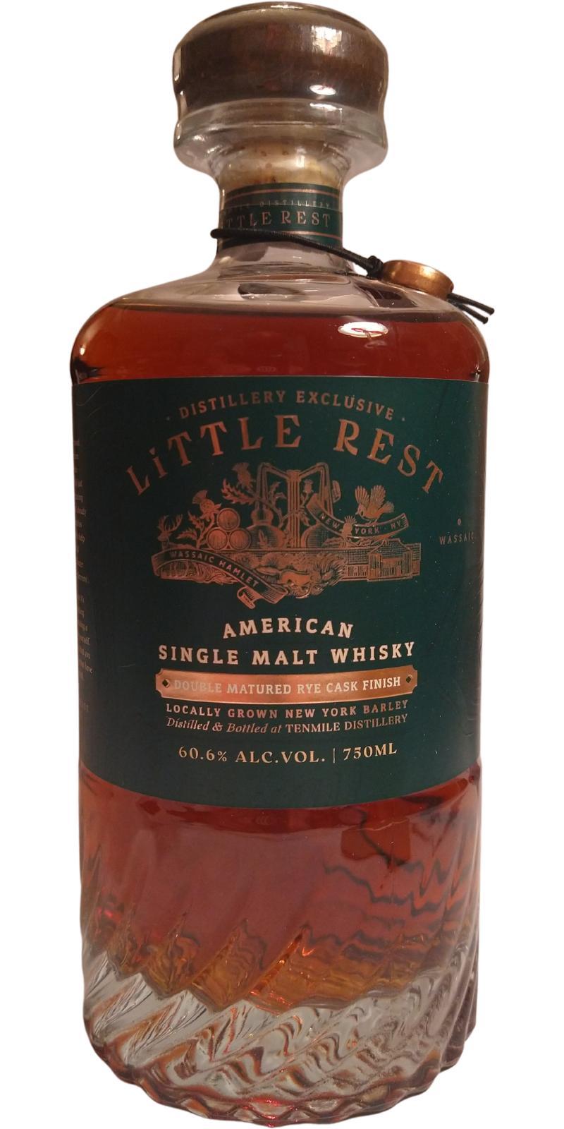 Ten Mile 05-year-old  Double Matured Rye Cask Finish