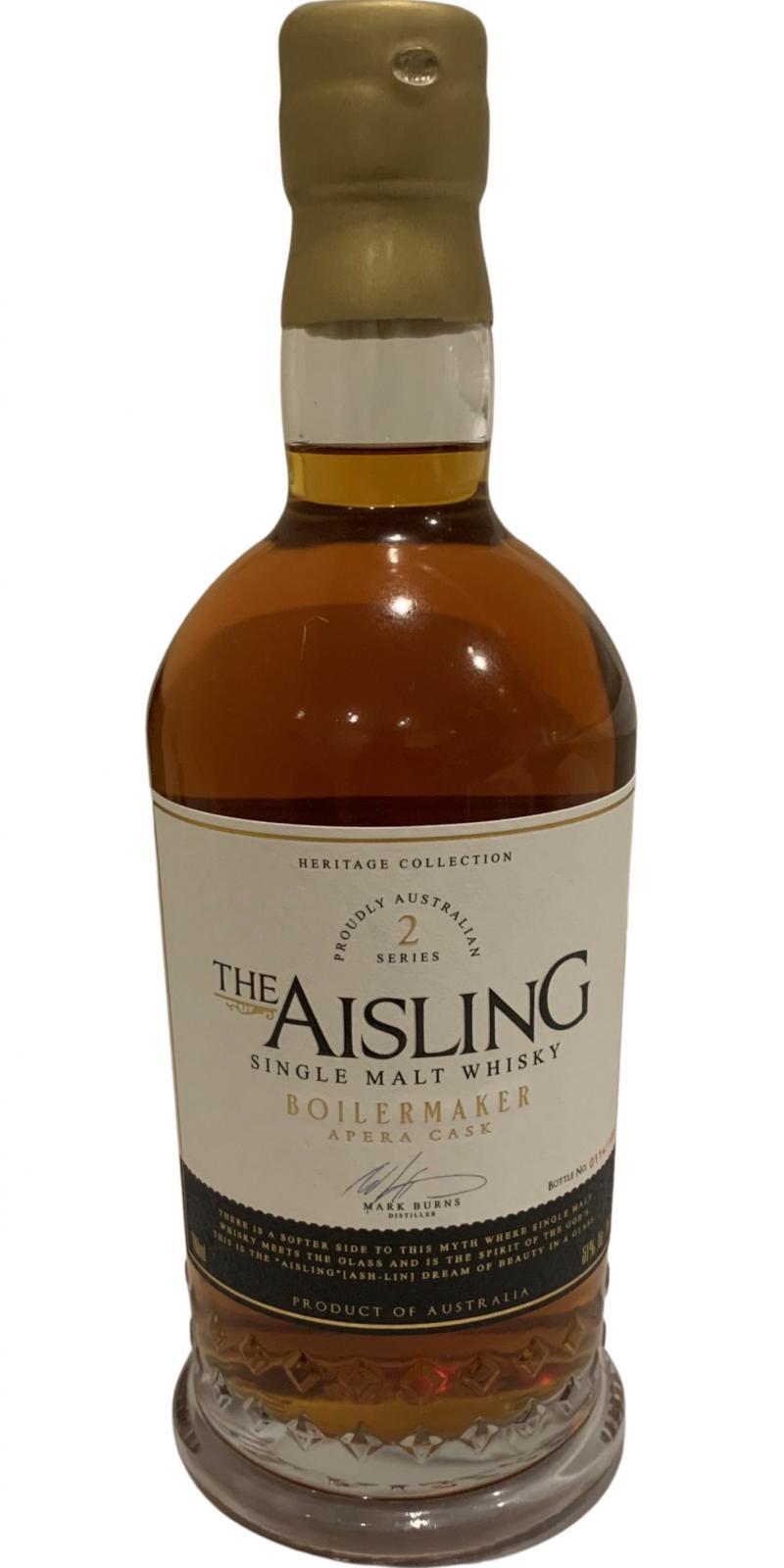 The Aisling Boilermaker - Apera Cask  Heritage Collection Series 2