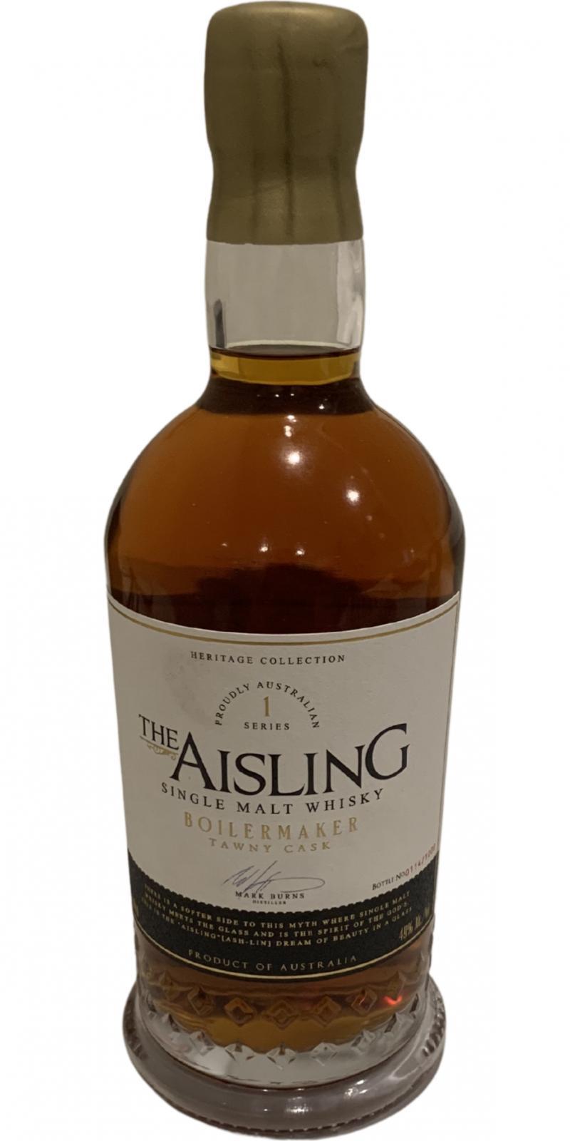 The Aisling Boilermaker - Tawny Cask  Heritage Collection Series 1