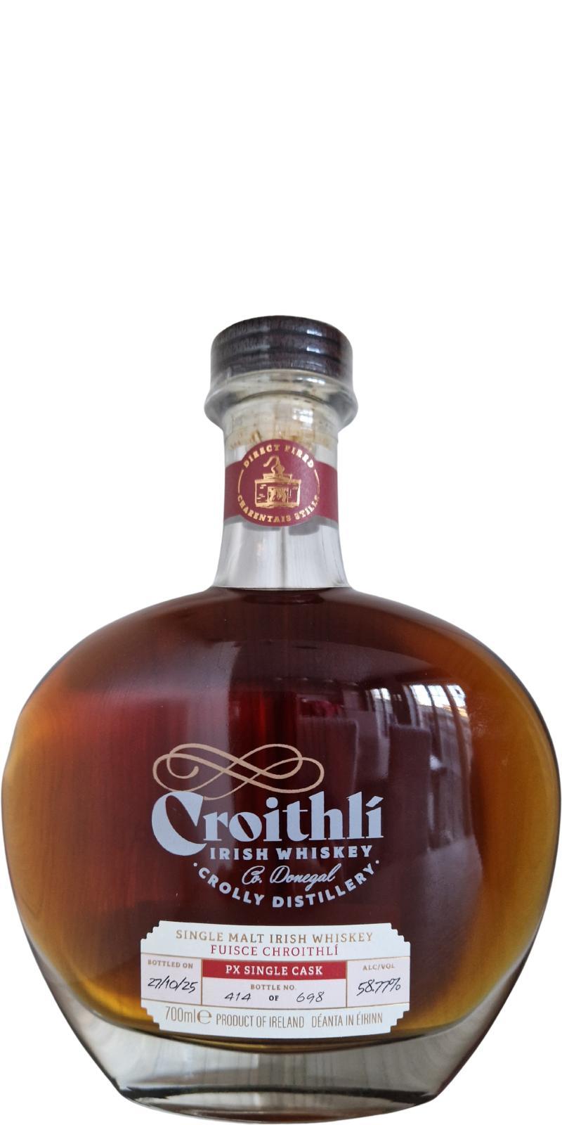 Croithlí PX Single Cask  Limited Edition