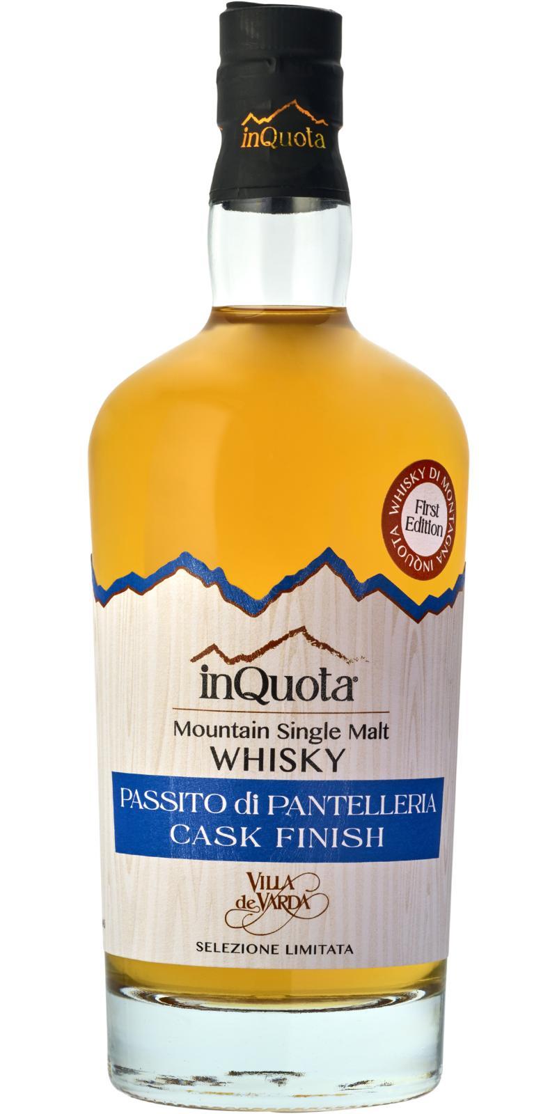 inQuota 2019  Mountain Single Malt Whisky - First Edition