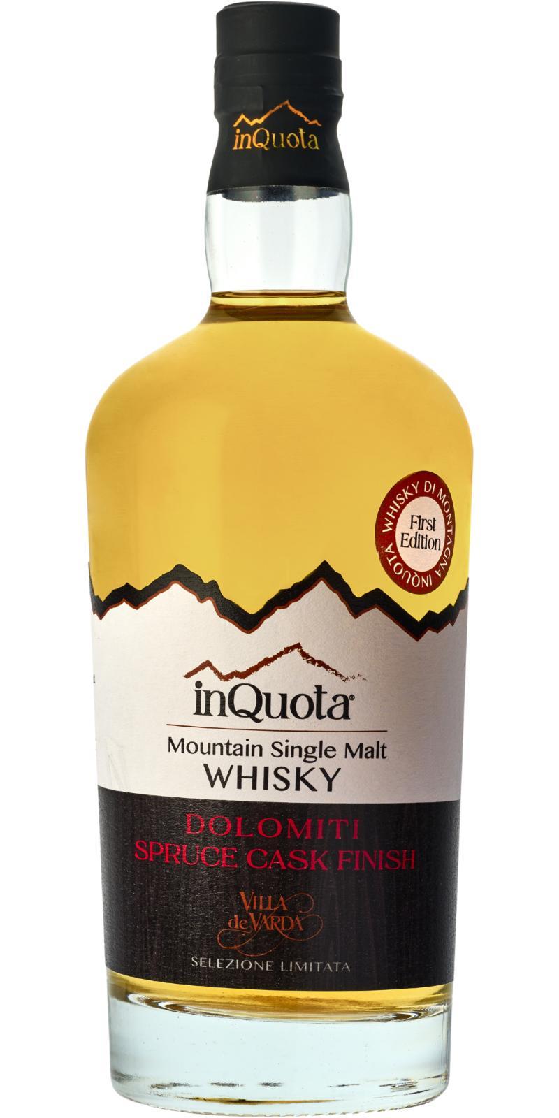 inQuota 2019  Mountain Single Malt Whisky - First Edition
