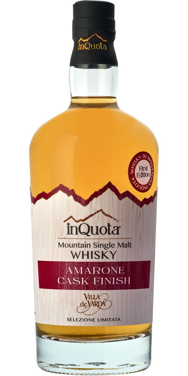 inQuota 2019  Mountain Single Malt Whisky - First Edition