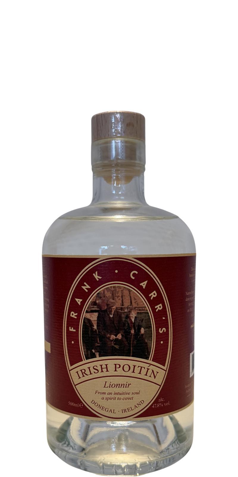 Ardara Frank Carr's Lionnir Irish Poitín