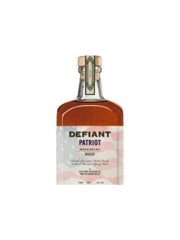Defiant American Single Malt Whisky