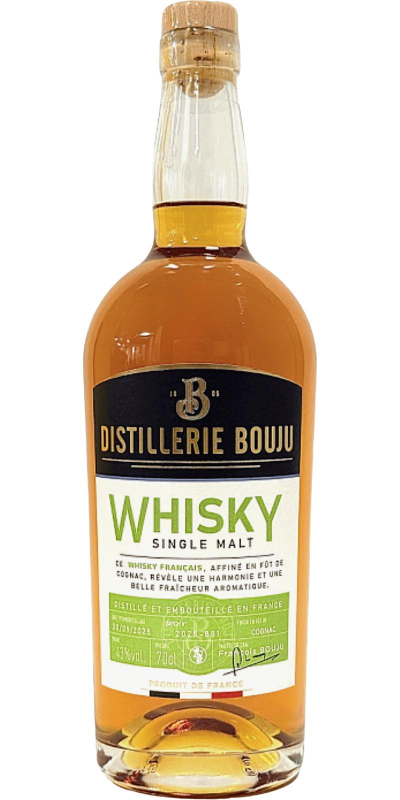 Whisky Français Fut de Cognac  Batch № 2025-881