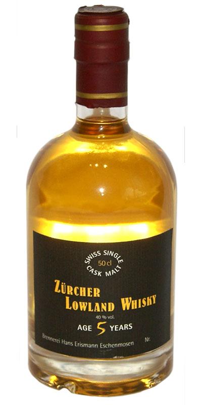 Erismann Zürcher Lowland Whisky