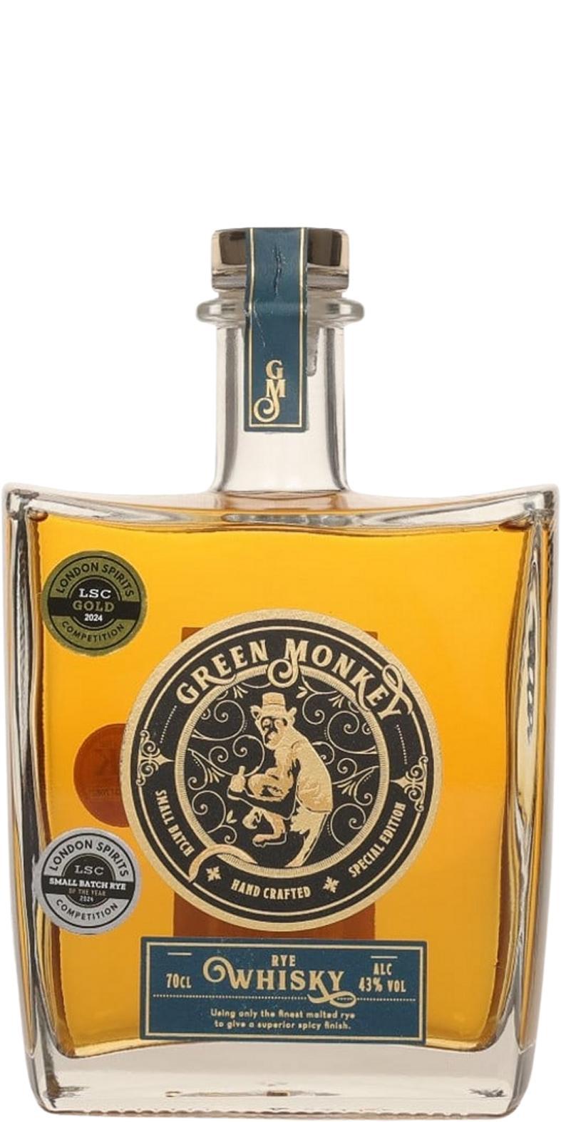 Green Monkey Rye Whisky