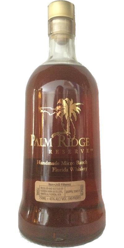 Palm Ridge Reserve  Micro Batch