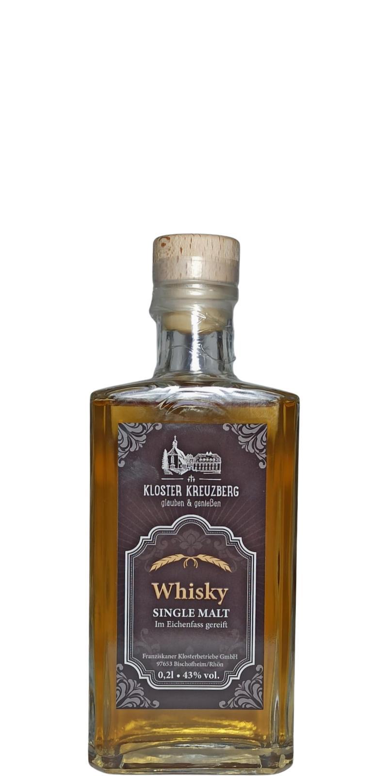 Kloster Kreuzberg Whisky  Glauben und genießen