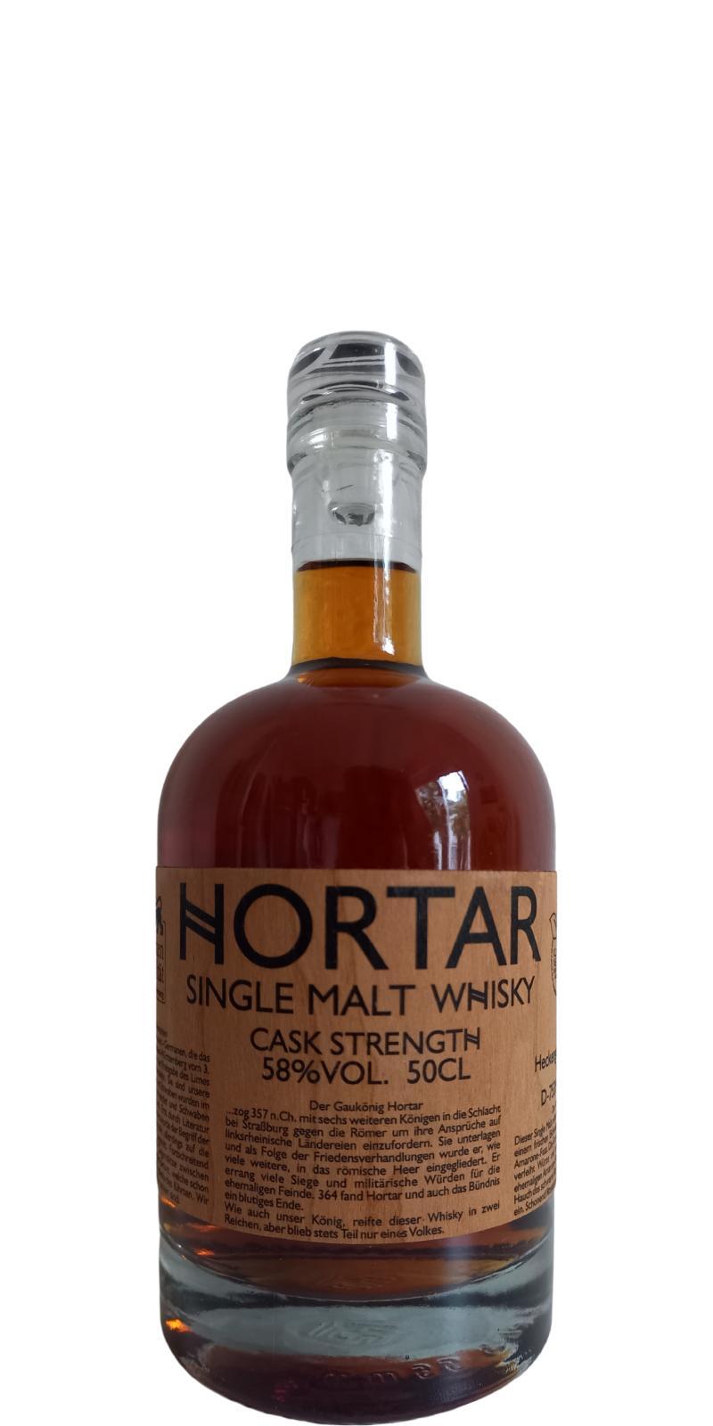 Hortar Single Malt Whisky  Cask Strength