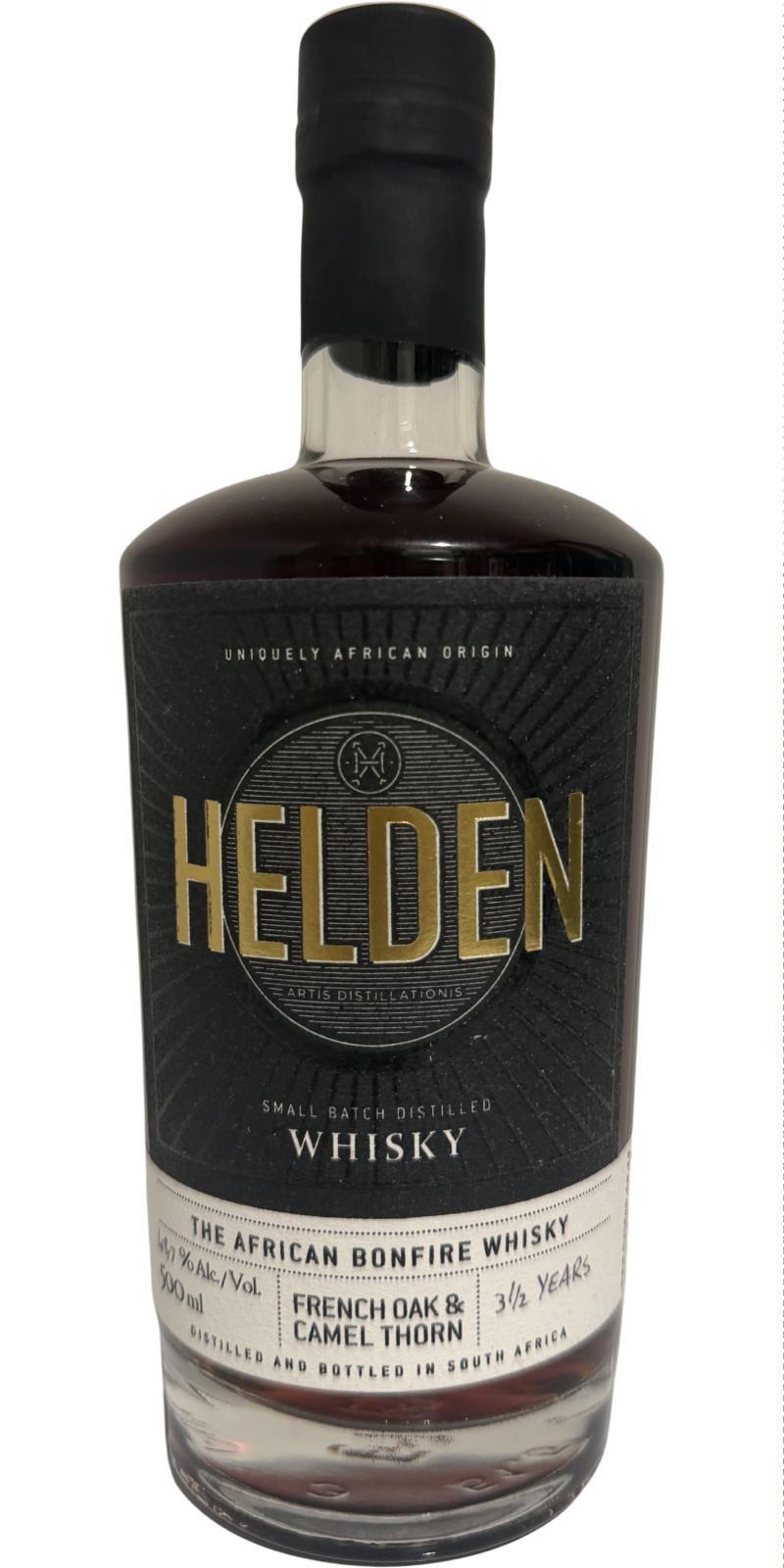 Helden 04-year-old  The African Bonfire Whisky