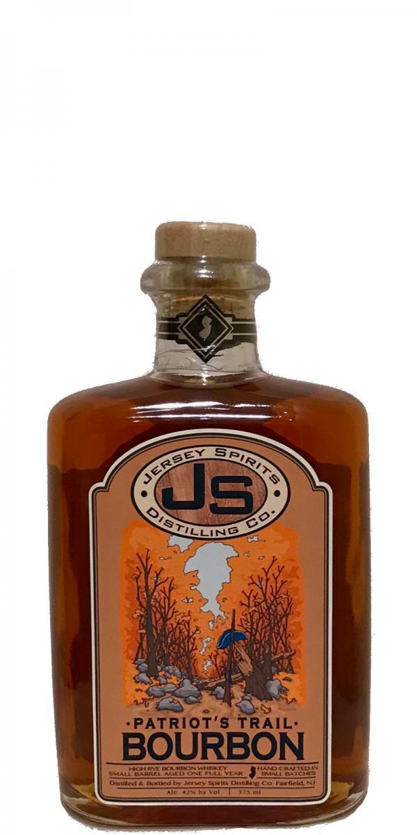 Jersey Spirits Distilling Co. Patriot's Trail Bourbon