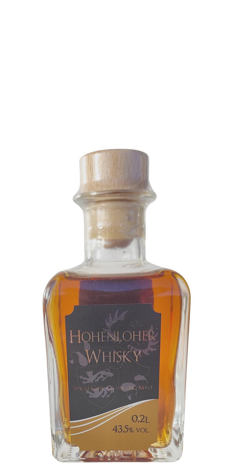 Hohenloher Whisky 04-year-old  Single Cask Grain and Malt