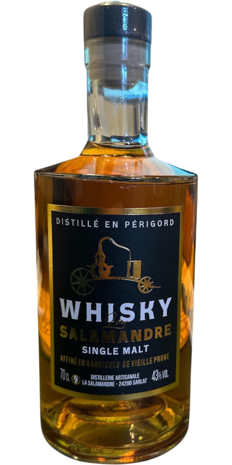 La Salamandre Whisky Salamandre  affiné en barrriques de vieille prune