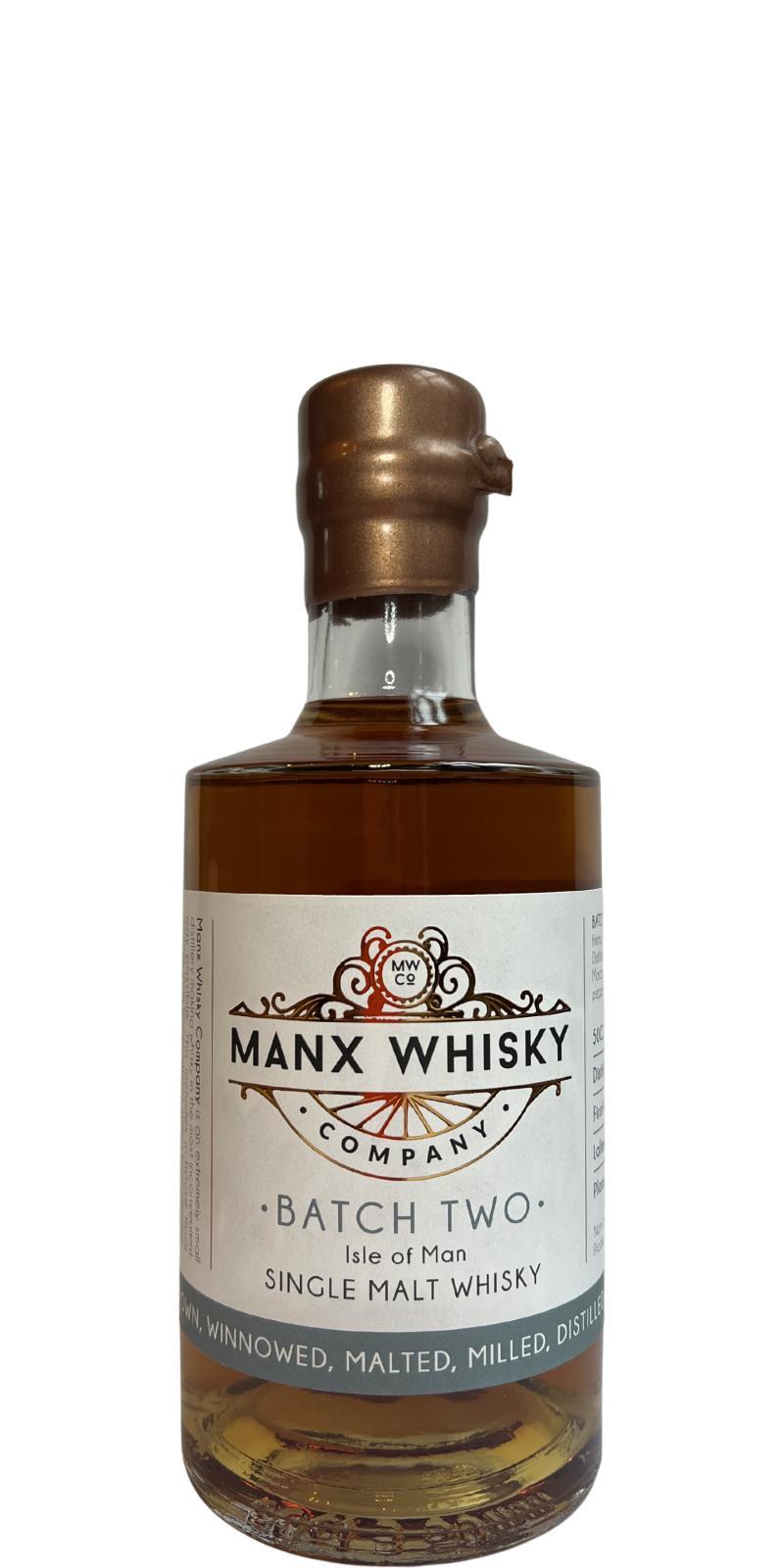 Manx Whisky Company 2021  Batch Two