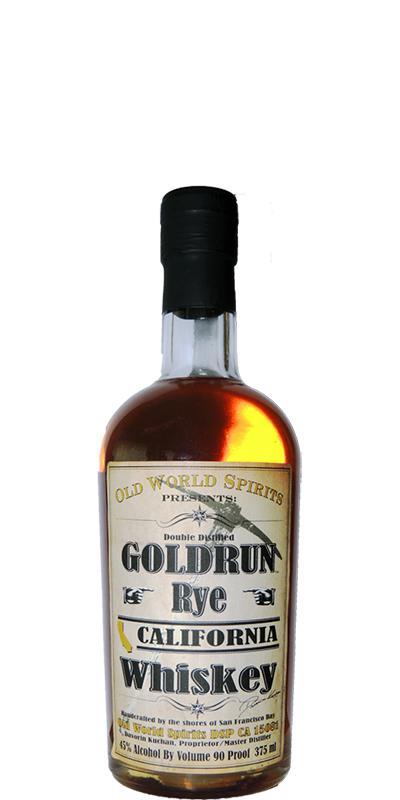 Old World Spirits Goldrun  California Rye