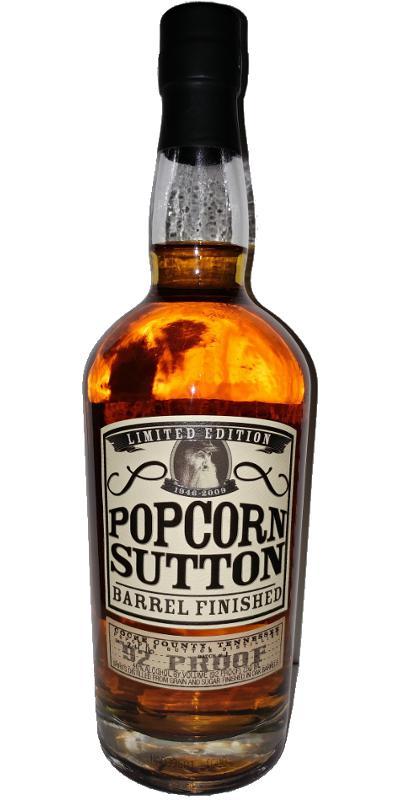 Popcorn Sutton 03-year-old  Barrel Finished - Limited Edition