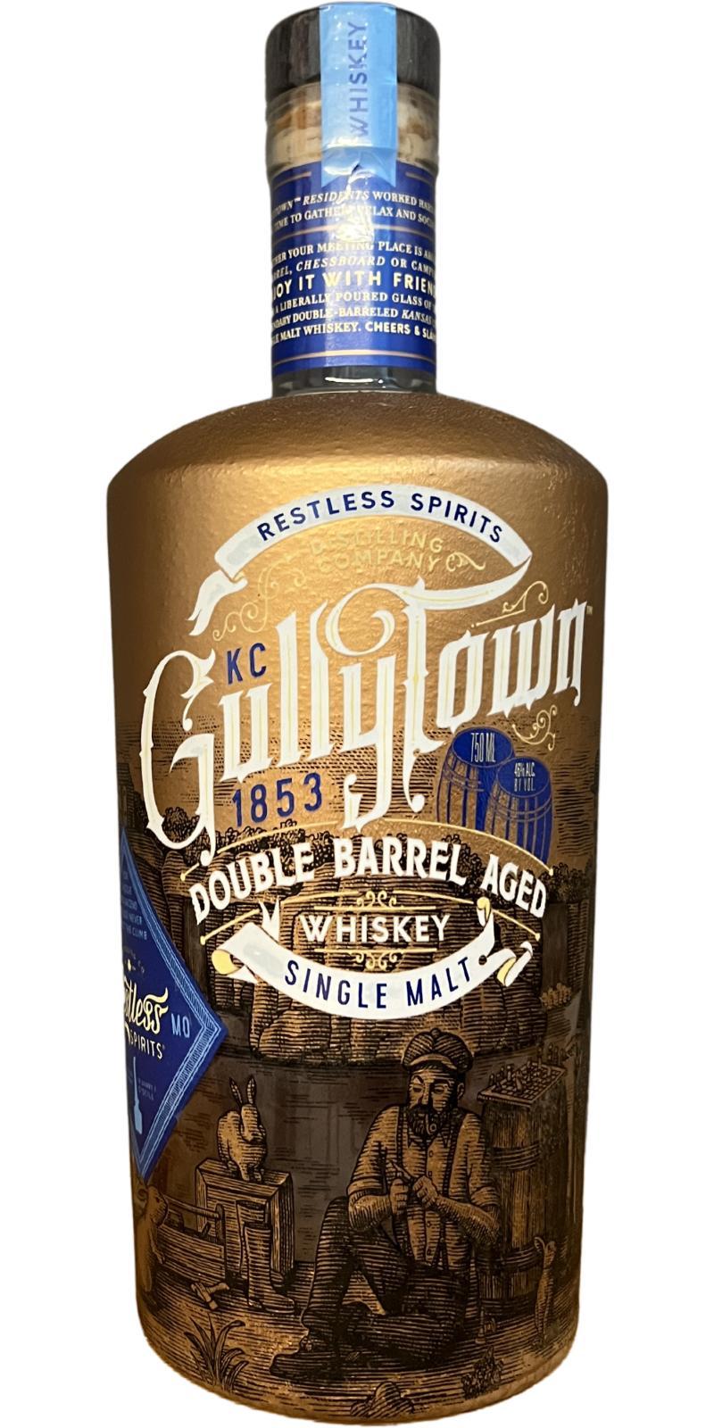Gullytown Single Malt  Double Barrel Aged