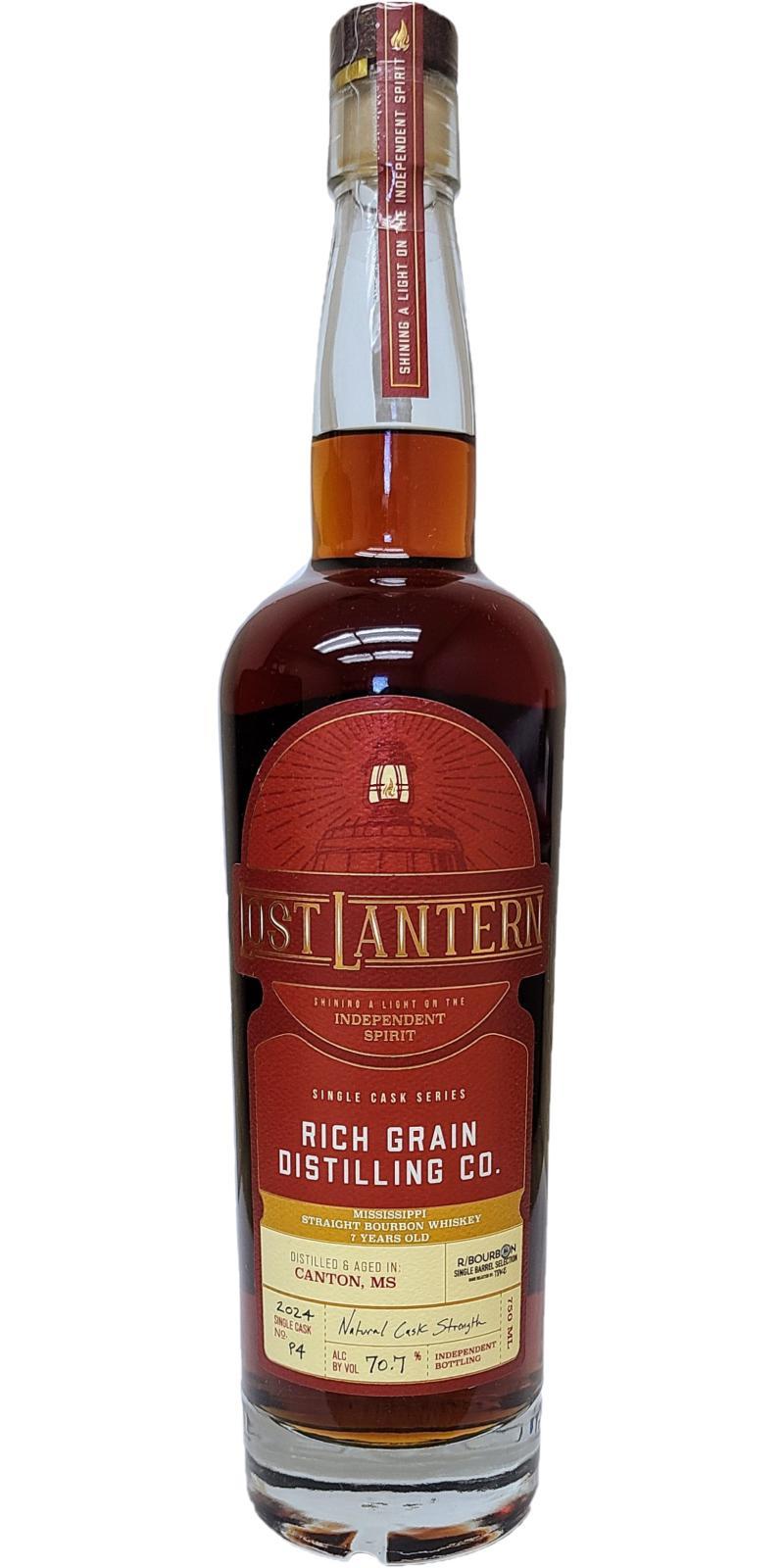 Lost Lantern 07-year-old LoLa  Mississippi Straight Bourbon - Single Cask Series