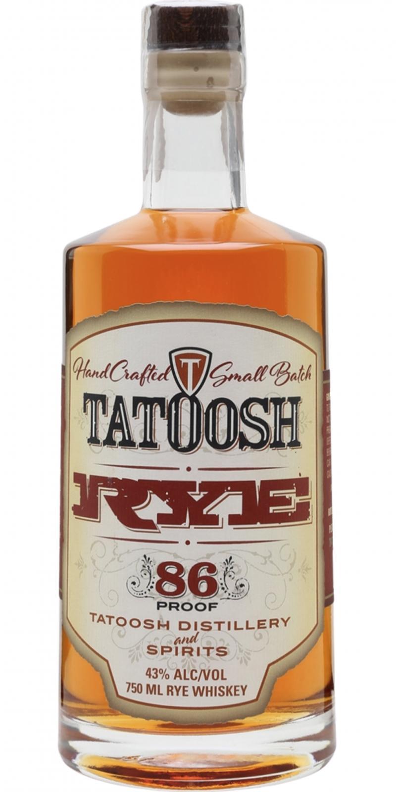 Tatoosh Rye  Small Batch