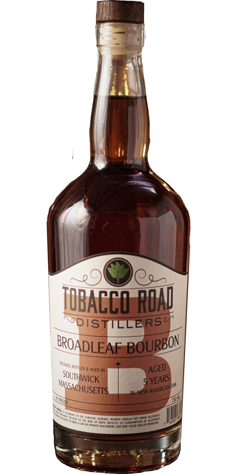 Tobacco Road 05-year-old  Broadleaf Bourbon