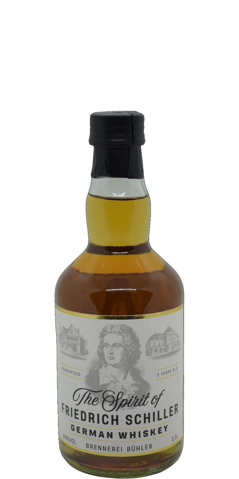 The Spirit of Friedrich Schiller 03-year-old  German Whiskey