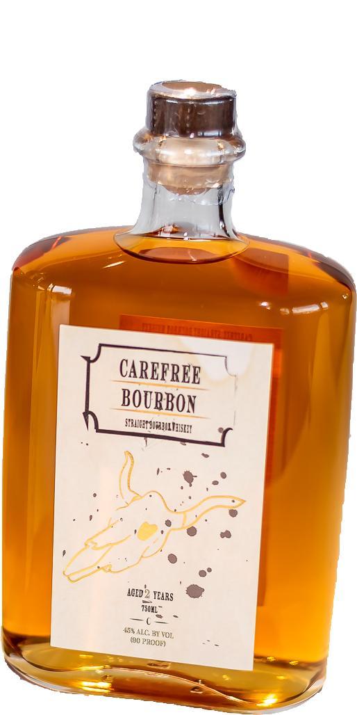 Carefree 02-year-old  Straight Bourbon Whiskey
