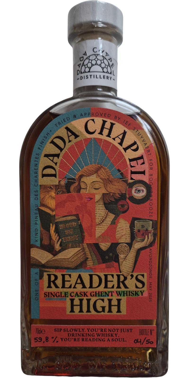 Reader's High Single Cask Ghent Whisky  Dada Chapel