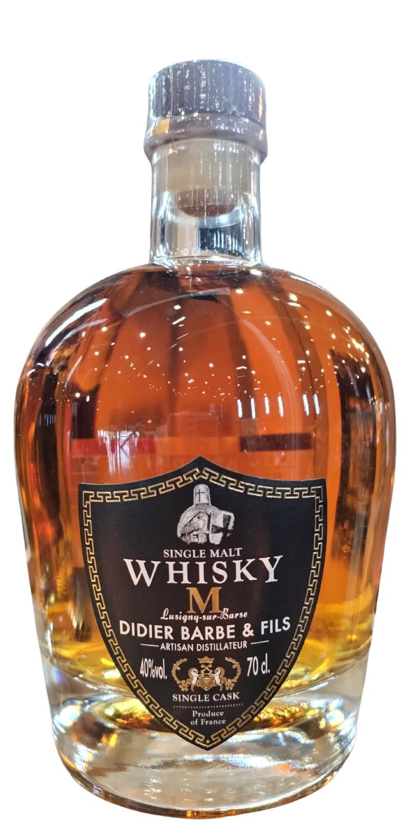 Didier Barbe & Fils 2020  Single Malt Whisky M