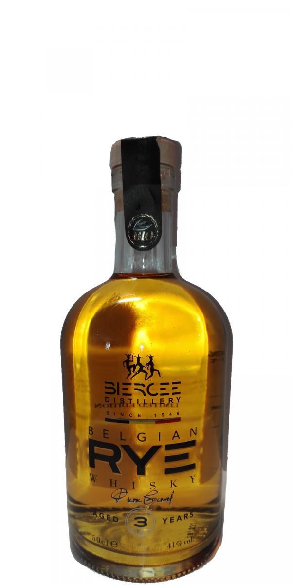 Biercée 03-year-old  Belgian Single Rye Whisky