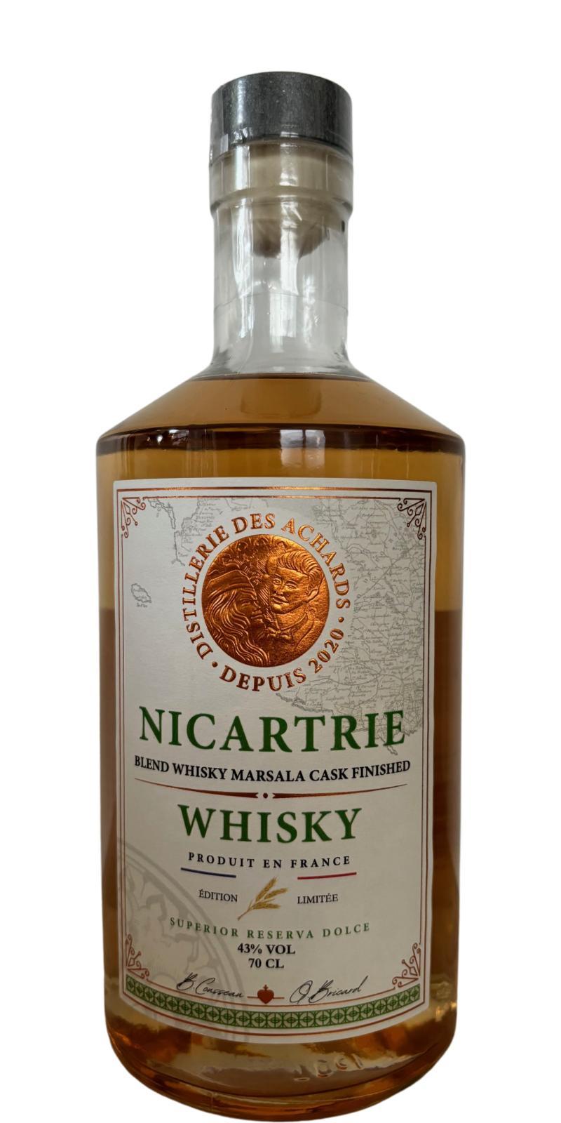 Distillerie des Achards Nicartrie  Superior reserva dolce