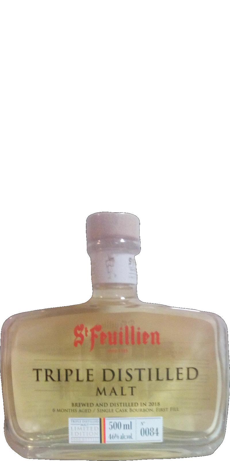 St-Feuillien 2018  Triple Distilled Malt