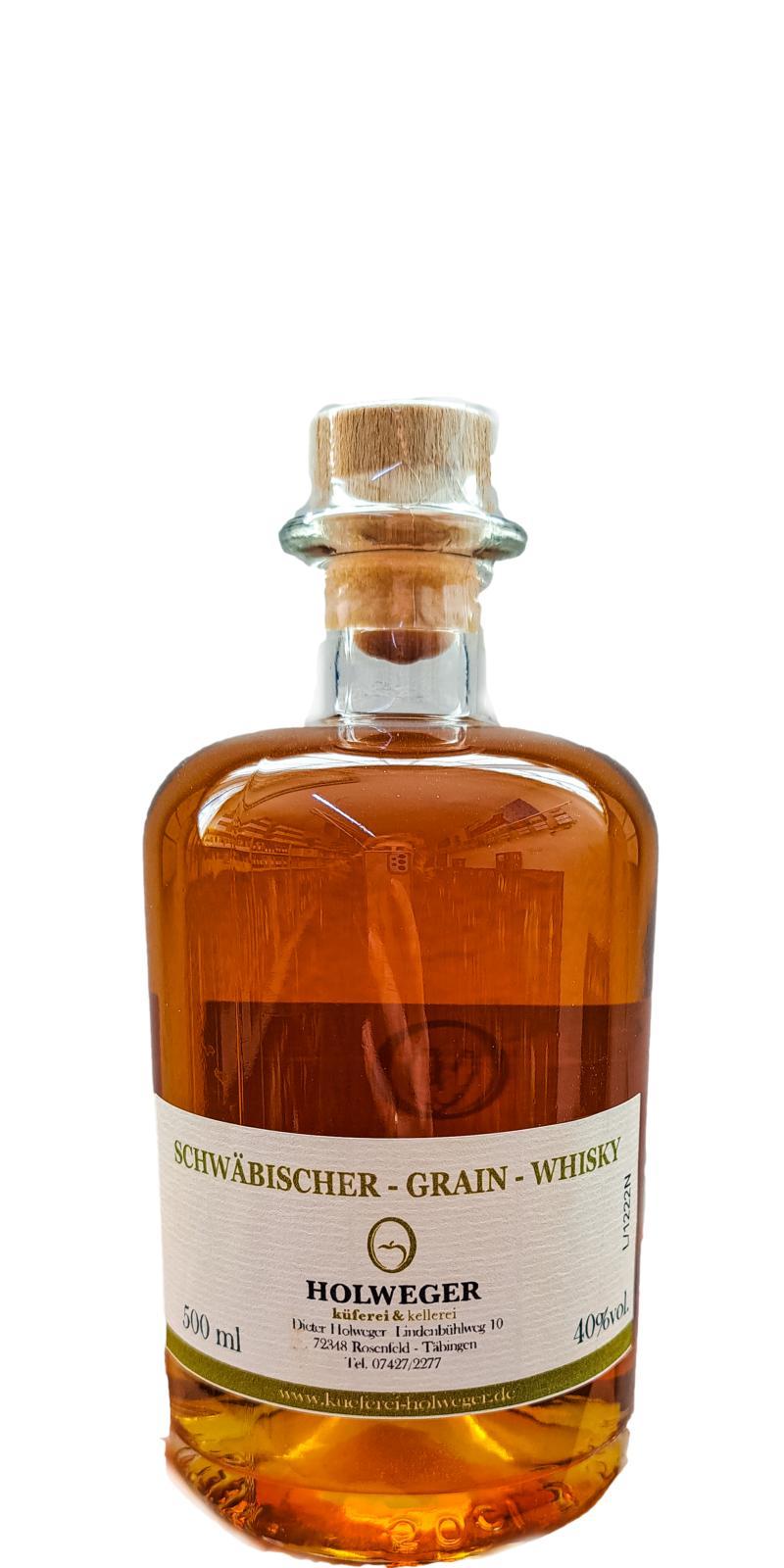 Holweger 2019  Schwäbischer Grain Whisky