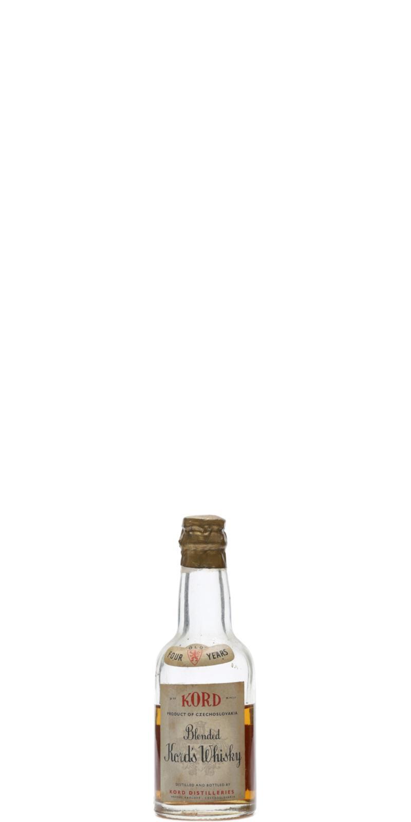 Kord's 04-year-old  Blended Kord's Whisky