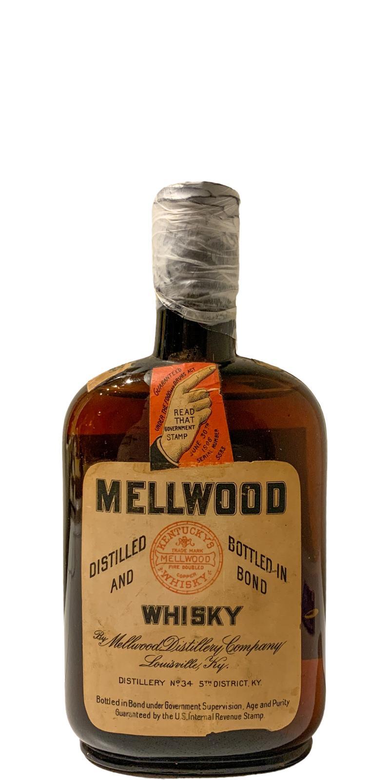 Mellwood Kentucky's Whisky  Fire Doubled Cooper Whisky