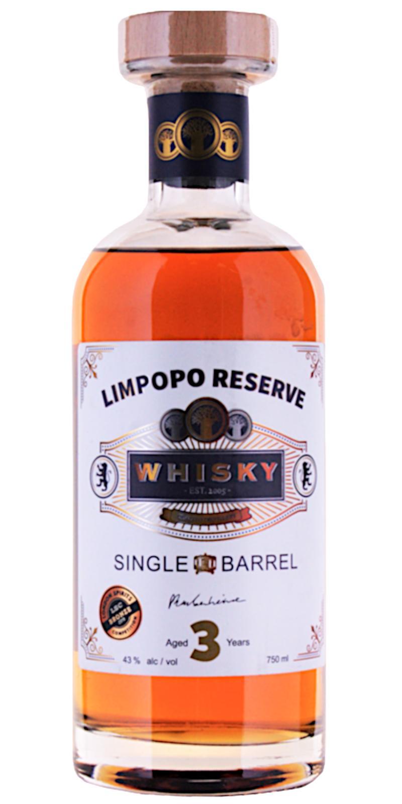 Limpopo Reserve 03-year-old  Single Barrel