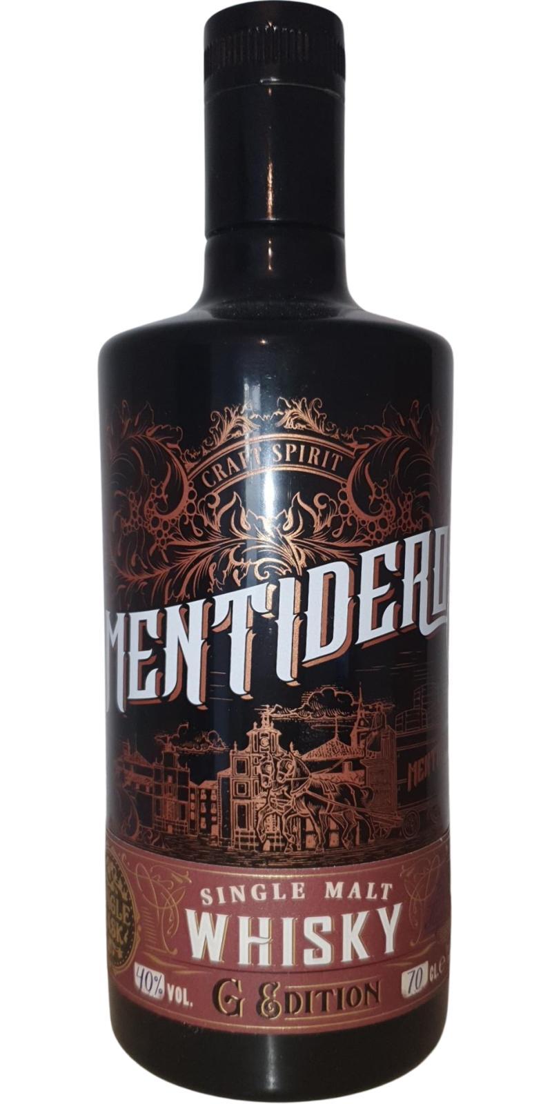 Single Malt Whisky Mentidero  Whisky CRAFT G Edition