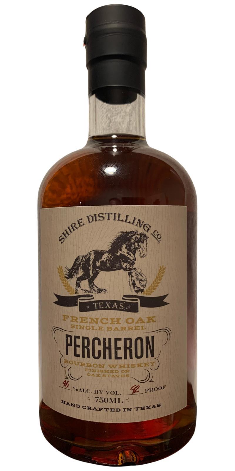 Shire Distilling Percheron  Bourbon Whiskey