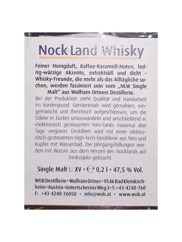Nock-Land Single Malt - XV