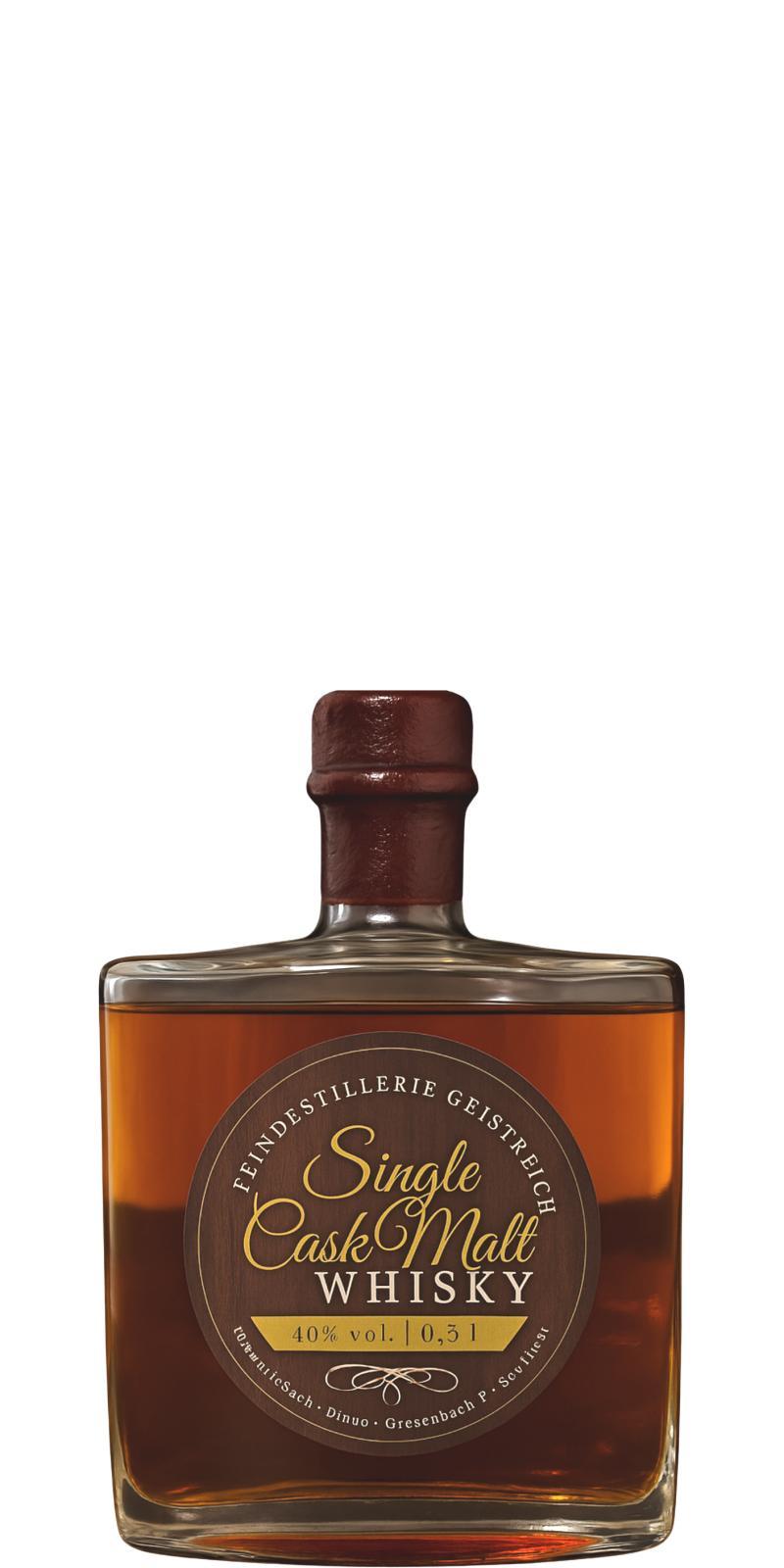 Feindestillerie Geistreich Single Cask Malt