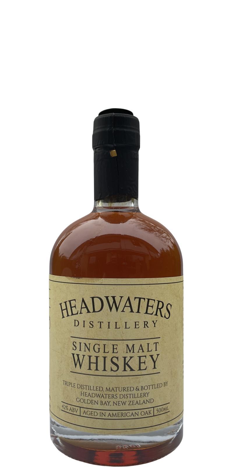 Headwaters 03-year-old  Single Malt Whiskey