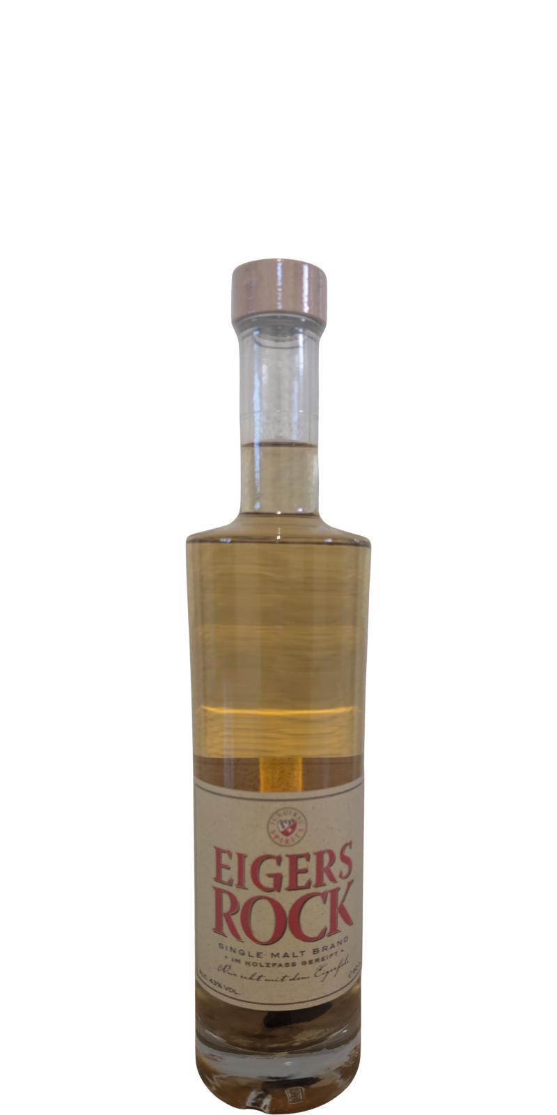 Eigers Rock Single Malt Brand  Barrel Aged Single Malt
