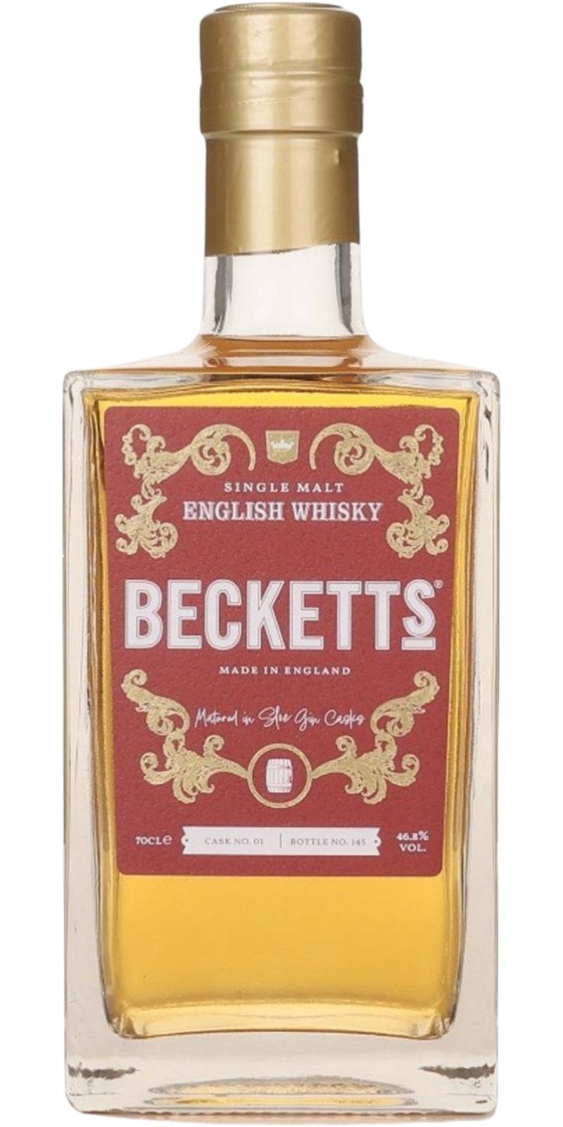Beckett's Single Malt English Whisky