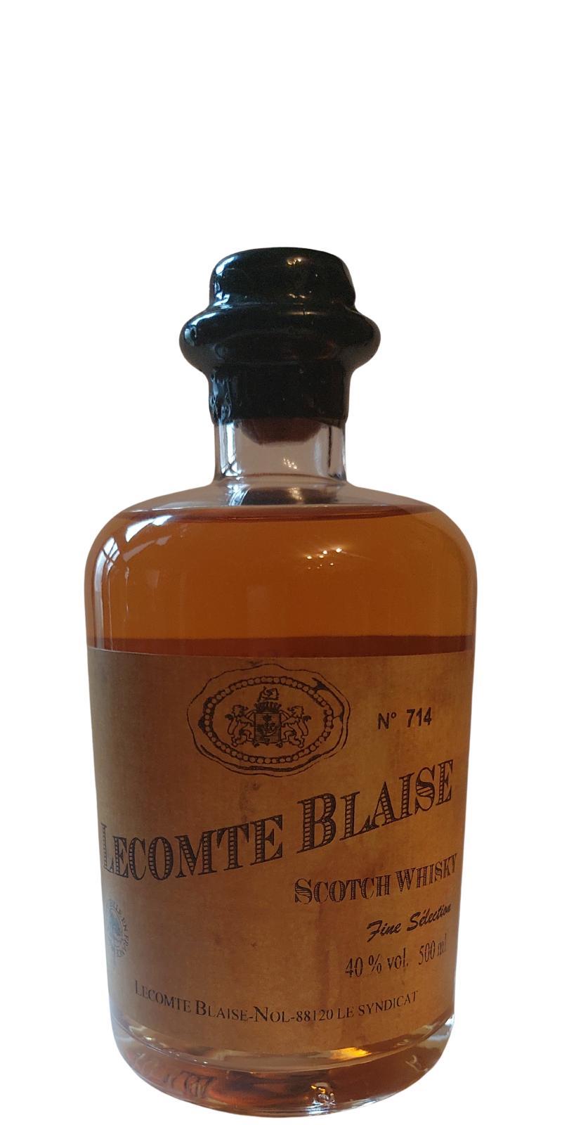 Lecomte Blaise Scotch Whisky